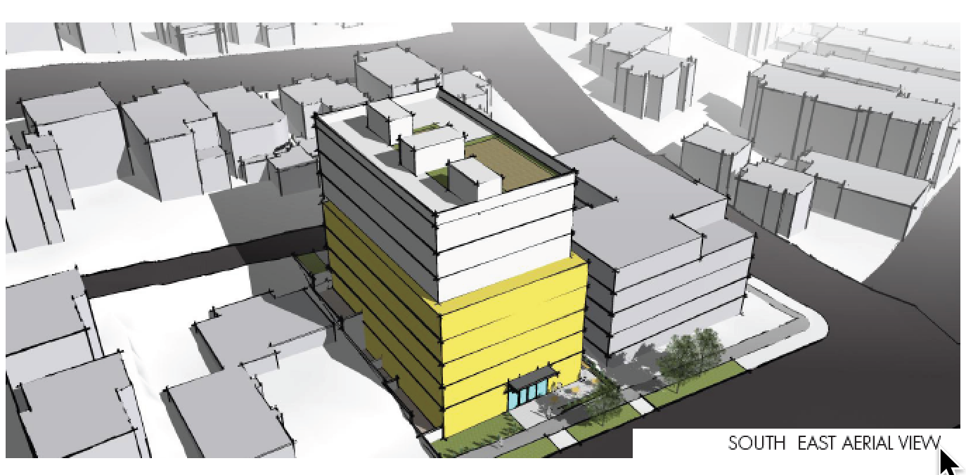 Online meeting set for Nov. 4 on 8 story, 87 unit apartment bldg